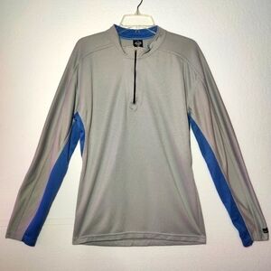 Prana Zip Up Sweater. Mens size XL. 2009 logo.